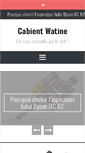 Mobile Screenshot of cabinetwatine.fr