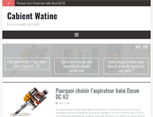 Tablet Screenshot of cabinetwatine.fr